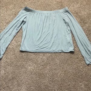 Off the Shoulder Bell Sleeve Top